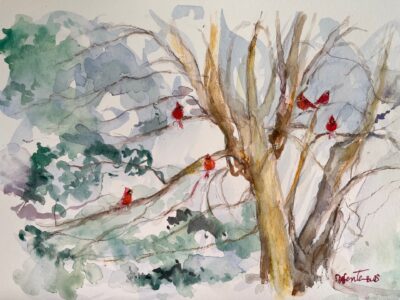 "Curious Cardinals" by Tricia Heiser Wente