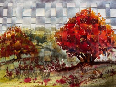 "Red Trees" by Michelle Myers