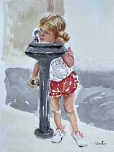"The Sip" by Tricia Heiser Wente