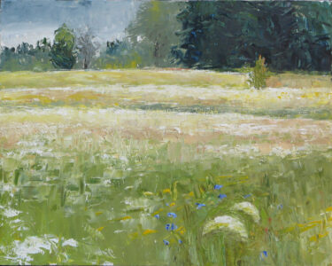 Cynthia Herron, 'Minto Brown Morning', oil on panel