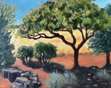 Patricia Young, 'Summer Mimosa', acrylic on canvas